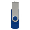 Silver Swivel 8GB Dual Flash Drives